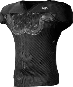 Rawlings | Premium Pro Cut Practice Football Jersey | Black | Medium