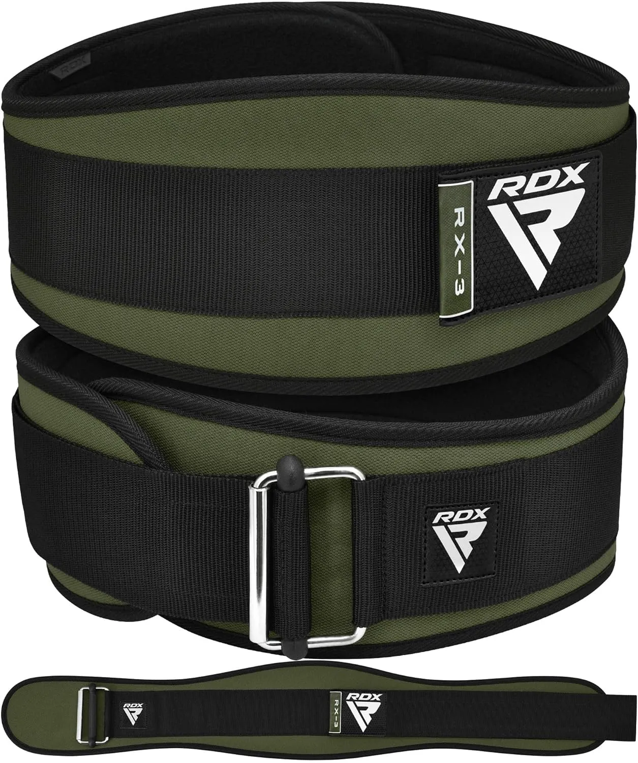 RDX Weight Lifting Belt AUTO LOCK, 6.5” Padded Back Support, Men Women Gym Fitness Strength Training, Bodybuilding Powerlifting Weightlifting Workout, Deadlift Squat, Pro Exercise Equipment