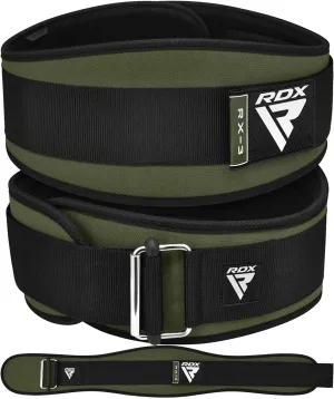 RDX Weight Lifting Belt AUTO LOCK, 6.5” Padded Back Support, Men Women Gym Fitness Strength Training, Bodybuilding Powerlifting Weightlifting Workout, Deadlift Squat, Pro Exercise Equipment