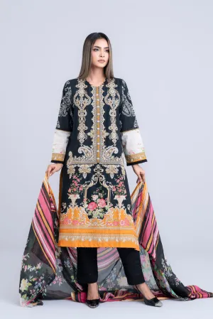 Ready-to-Wear Semi-Formal Three-Piece Lawn