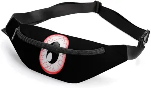 Red Eyeball Belt Bag Waist Bag Pouch with Adjustable Strap Crossbody Bag for Women Men