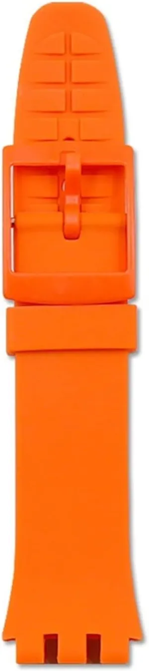 RHAIYAN Silicone Strap Female Pin Buckle Watch Accessories 20mm Compatible with Swatch SUSB400 SUSW402 Men's Sports Waterproof Bracelet Watch Band Specific (Color : SUSO400, Size : 20mm)