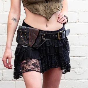 River Leaf Pocket Belt in Black