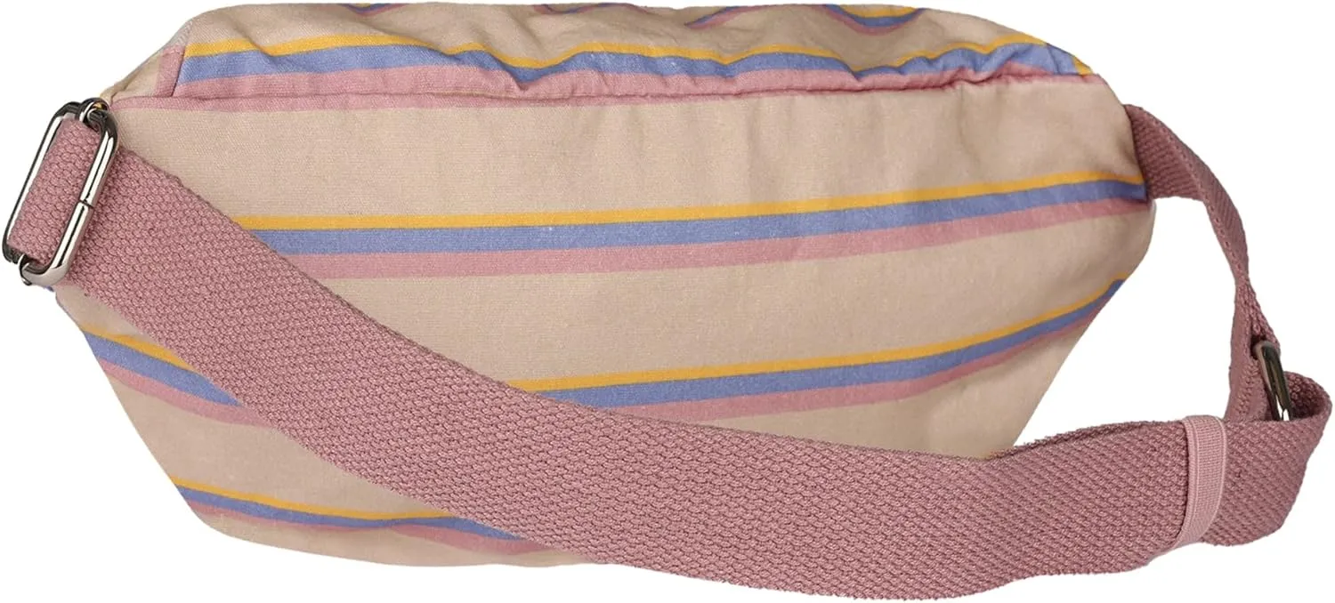 Roxy Women's Sling Bag | Crochet | Woven | Fanny Pack | Waist Bag | Travel | Beach | Vacation | Natural