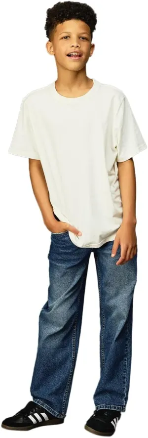 Rsq Boys Straight Dark Wash Jeans