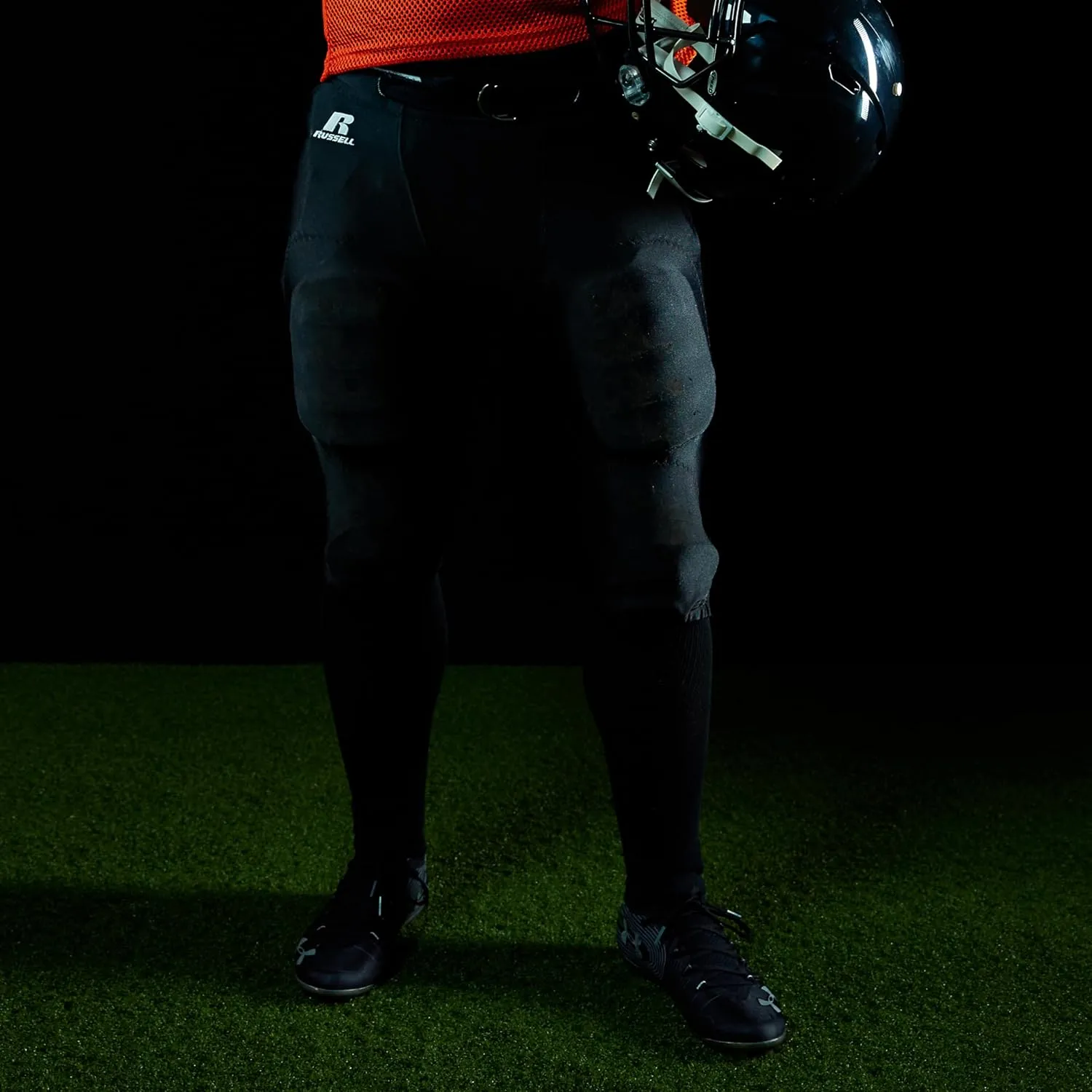 Russell Athletic Men's Integrated 7-Piece Pad Football Pant