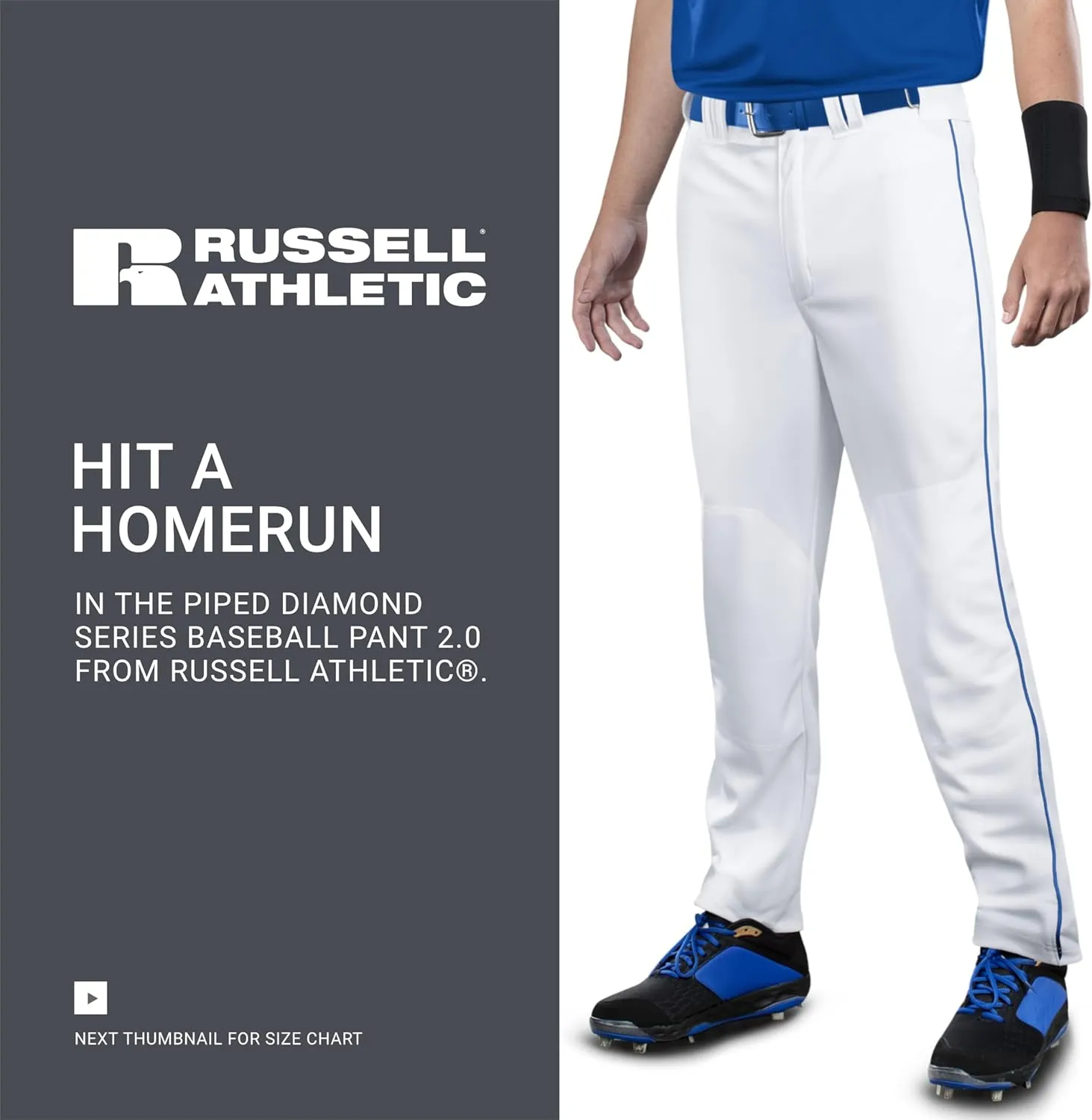 Russell Athletic Piped Diamond Series Baseball Pant 2.0