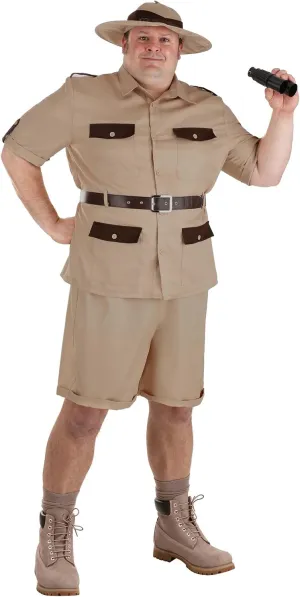 Safari Explorer Costume - Shirt, Shorts, Belt, Hat