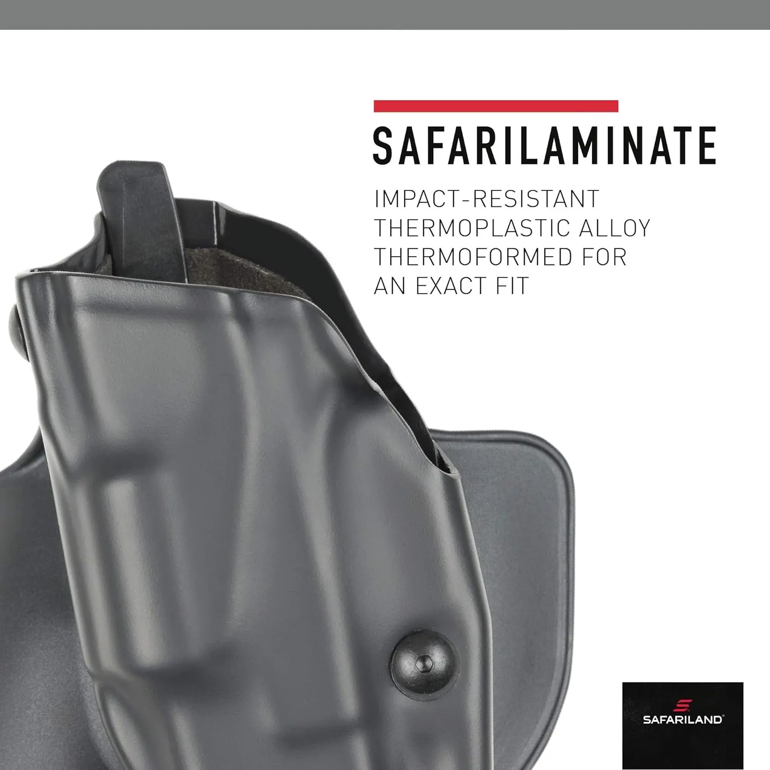 Safariland 6378, ALS Paddle and Belt Loop Combo Holster, Right Hand, STX Plain Black, Fits S&W M&P .45 w/ Safety
