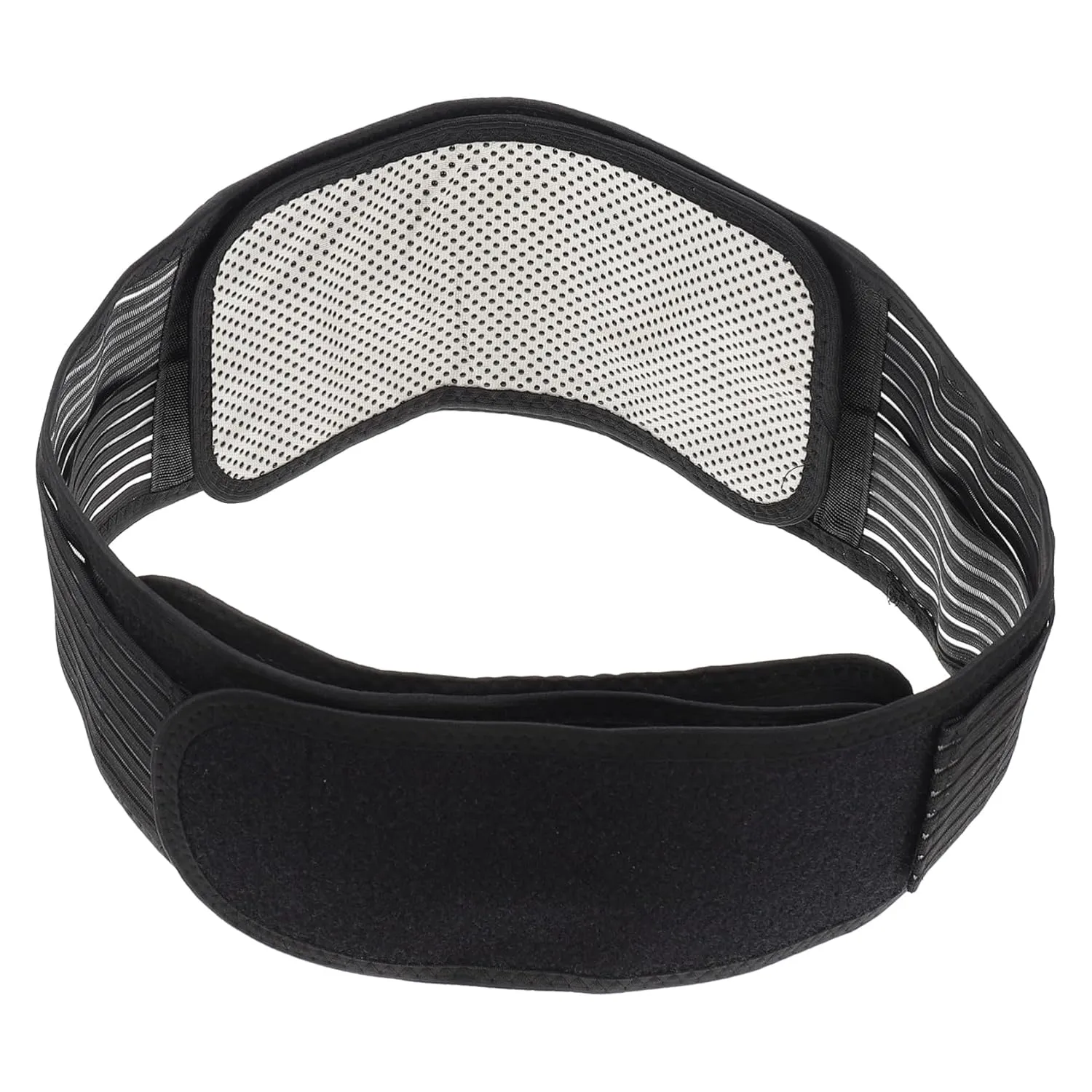 SAFIGLE Ergonomic Heated Brace for Back Self-heating Lumbar Belt Warm Wrap for Men Women