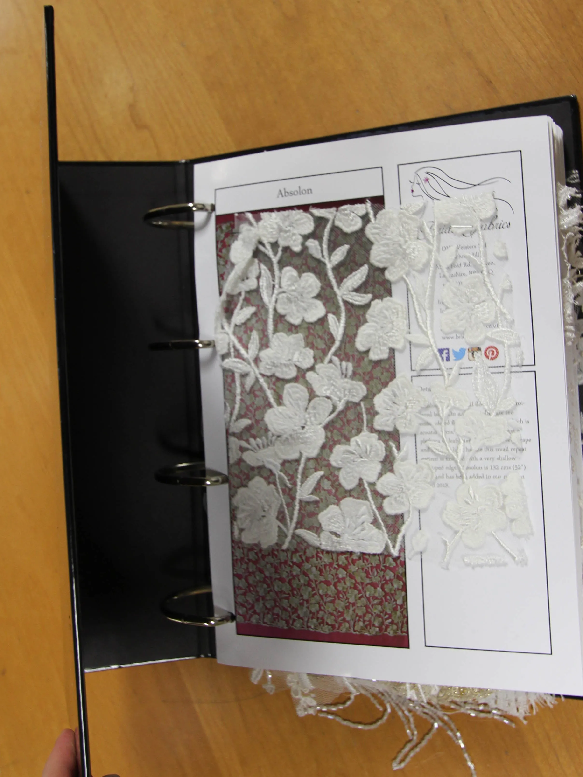 Sample Book - Lace Volume 40