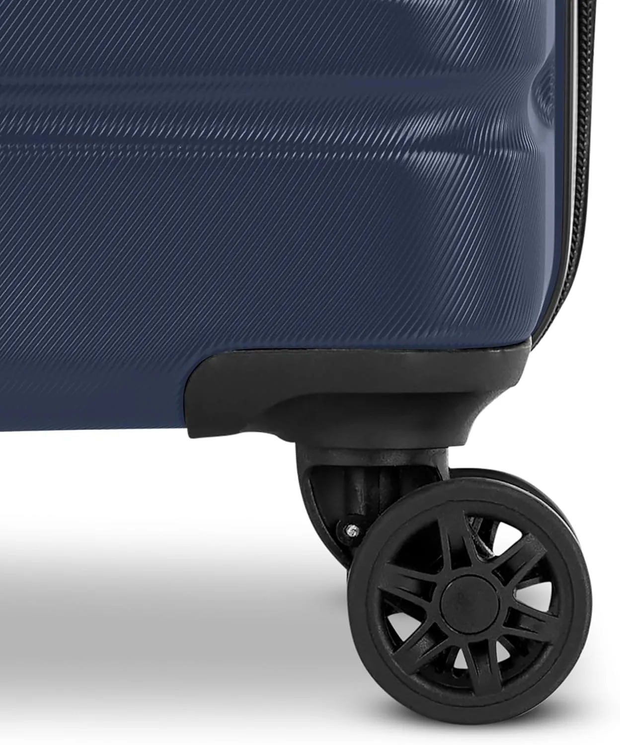 Samsonite Evolve SE Hardside Expandable Luggage with Spinners, Classic Navy, 2PC SET (Carry-on/Medium)