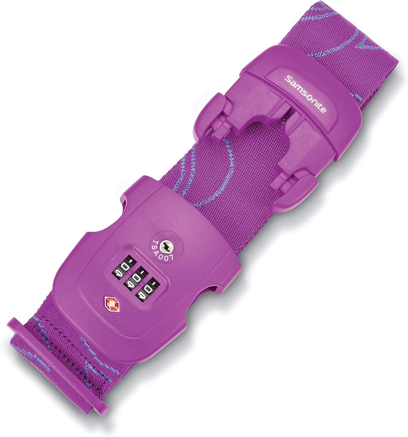 Samsonite Luggage Strap, Ultraviolet, Combination Lock