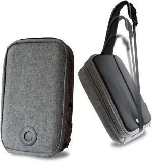 SchuBelt Body Bag – The Magic Bag with Auto-Storing Belt! (Gray)
