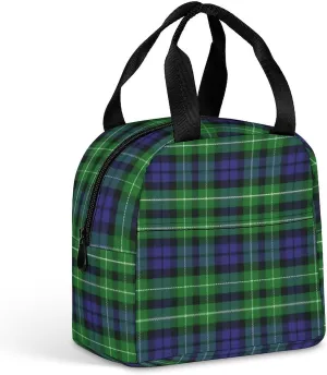 Scottish Clan Graham Tartan Plaid Lunch Box Lunch Bag