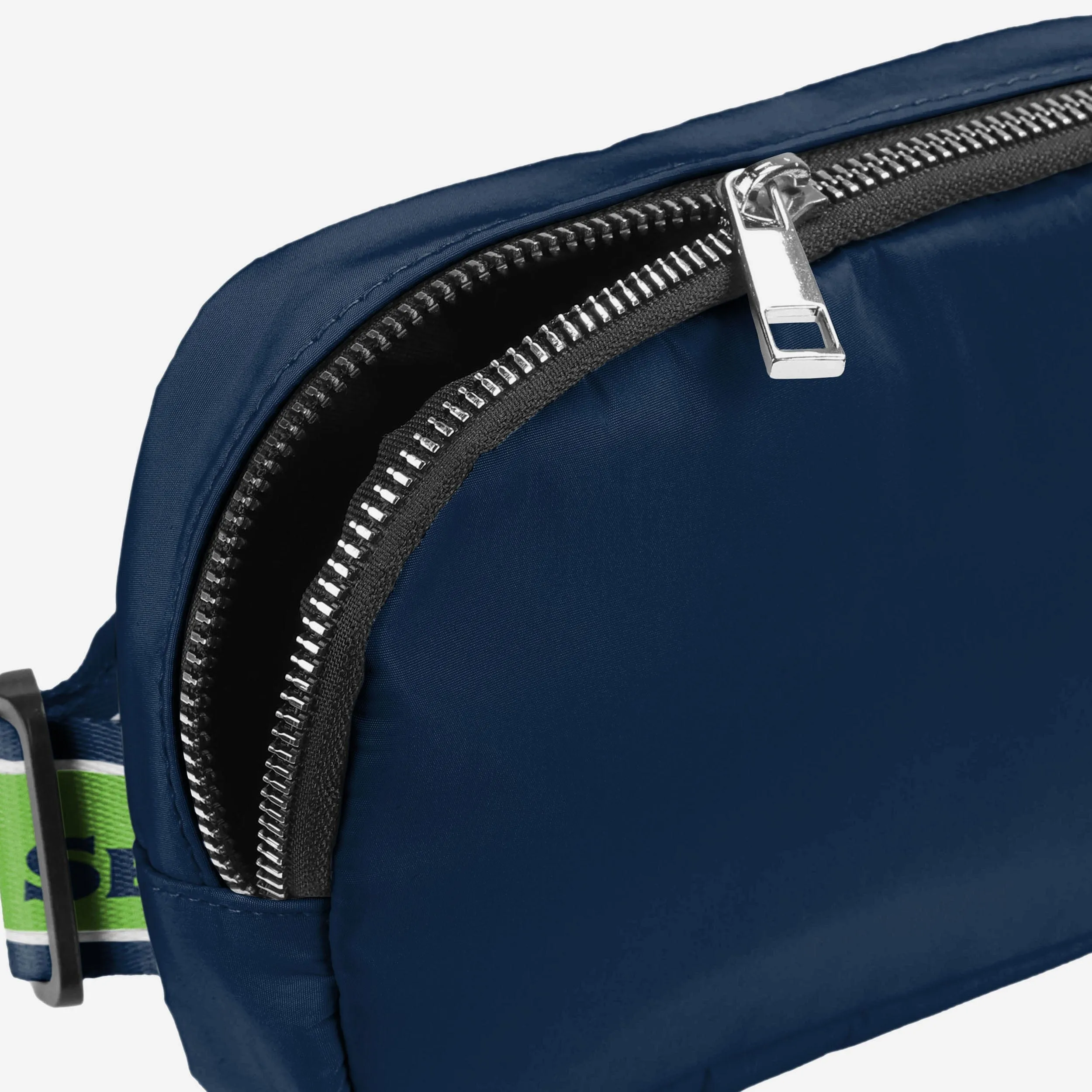 Seattle Seahawks Team Wordmark Crossbody Belt Bag
