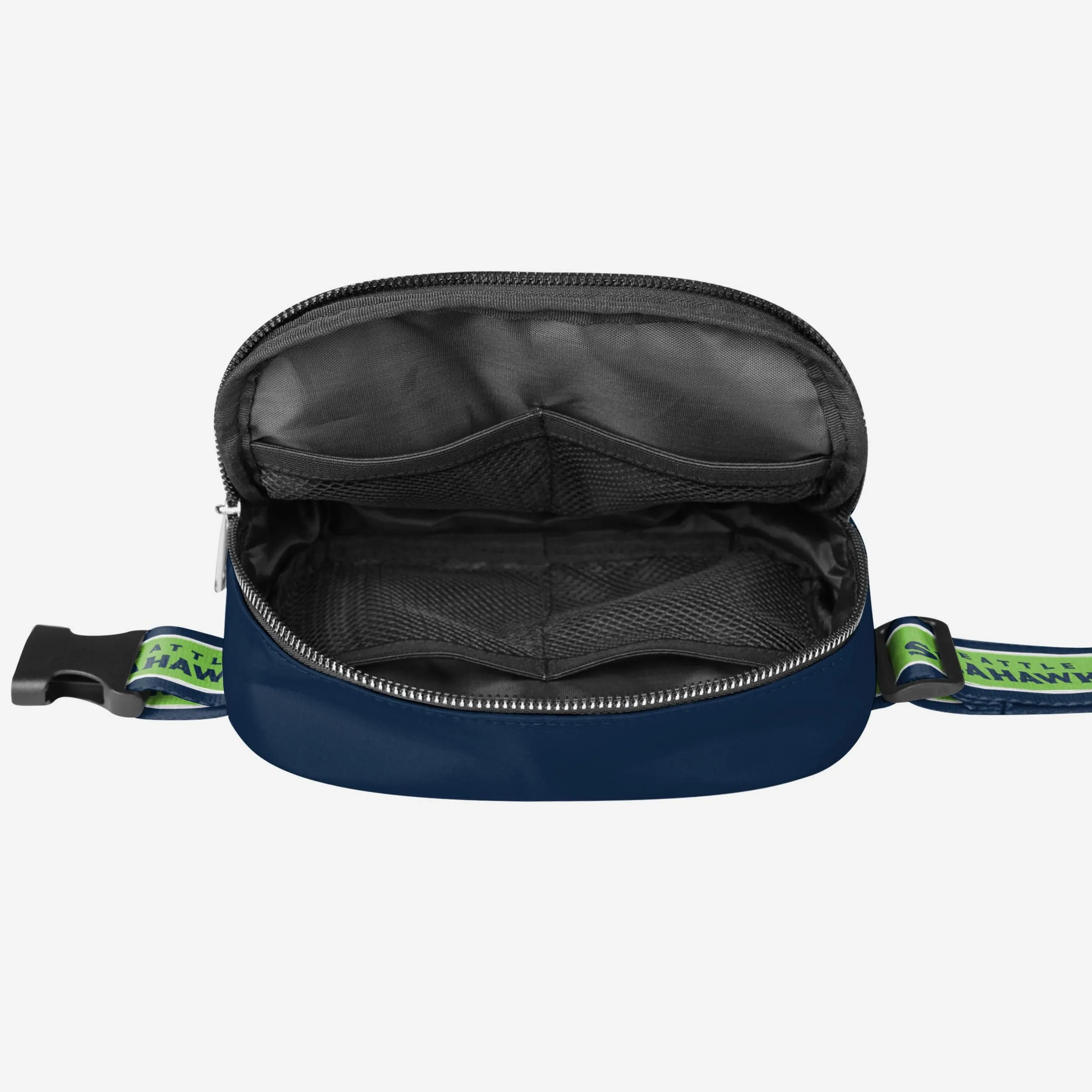 Seattle Seahawks Team Wordmark Crossbody Belt Bag