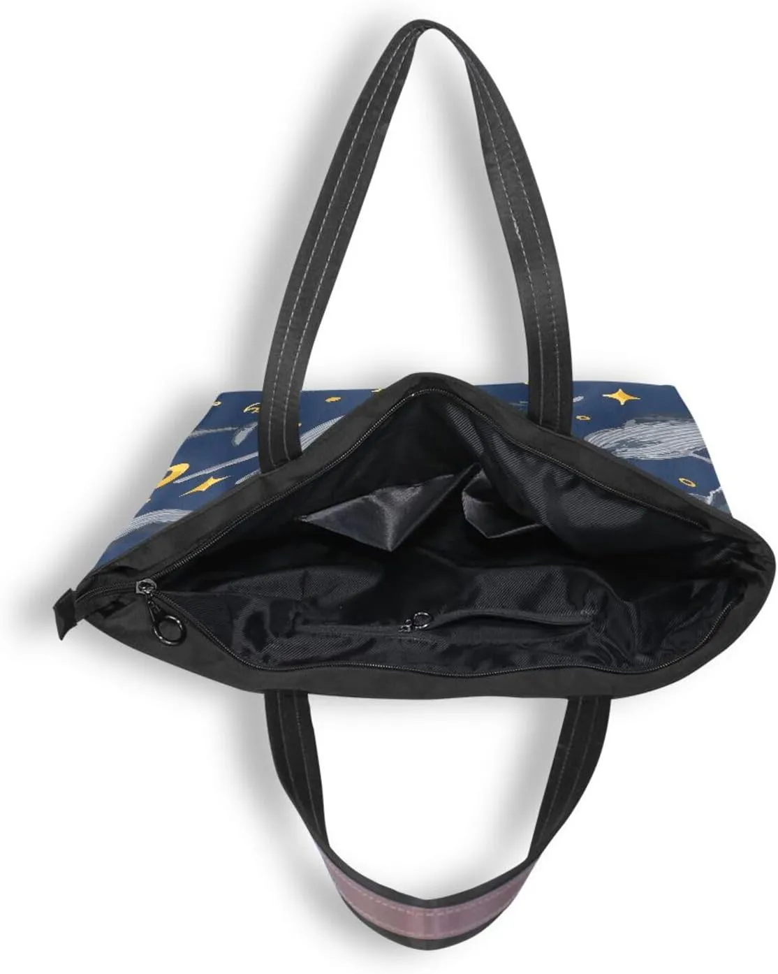 Sharks Tote Bags for Women Purses and Ladies Work Handbags Medium 2 Size Shoulder Bags with Zipper Pockets L