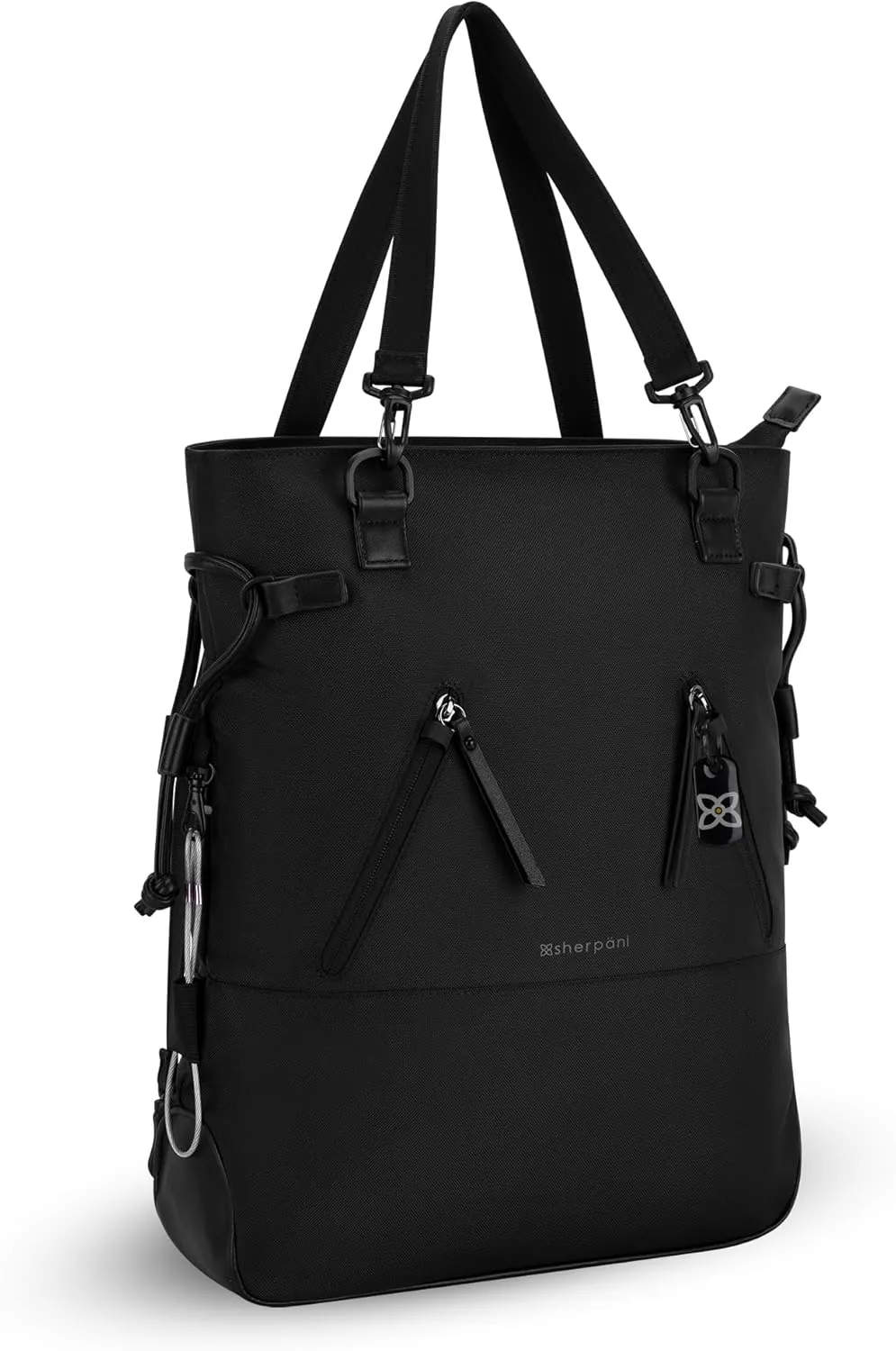Sherpani Tempest, Anti-Theft Travel Backpack, Teacher Tote Bag, Backpack for Women, Fits 15 Inch Laptop (No Sleeve)