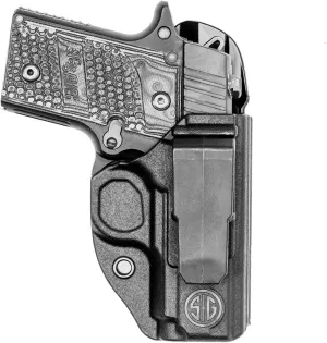 Sig P238 IWB Holster - USA Made - Fits Sig Sauer P238 - Klipt IWB Holster by Blade-Tech Holsters, Inside Waistband Concealed Carry (Right Hand)