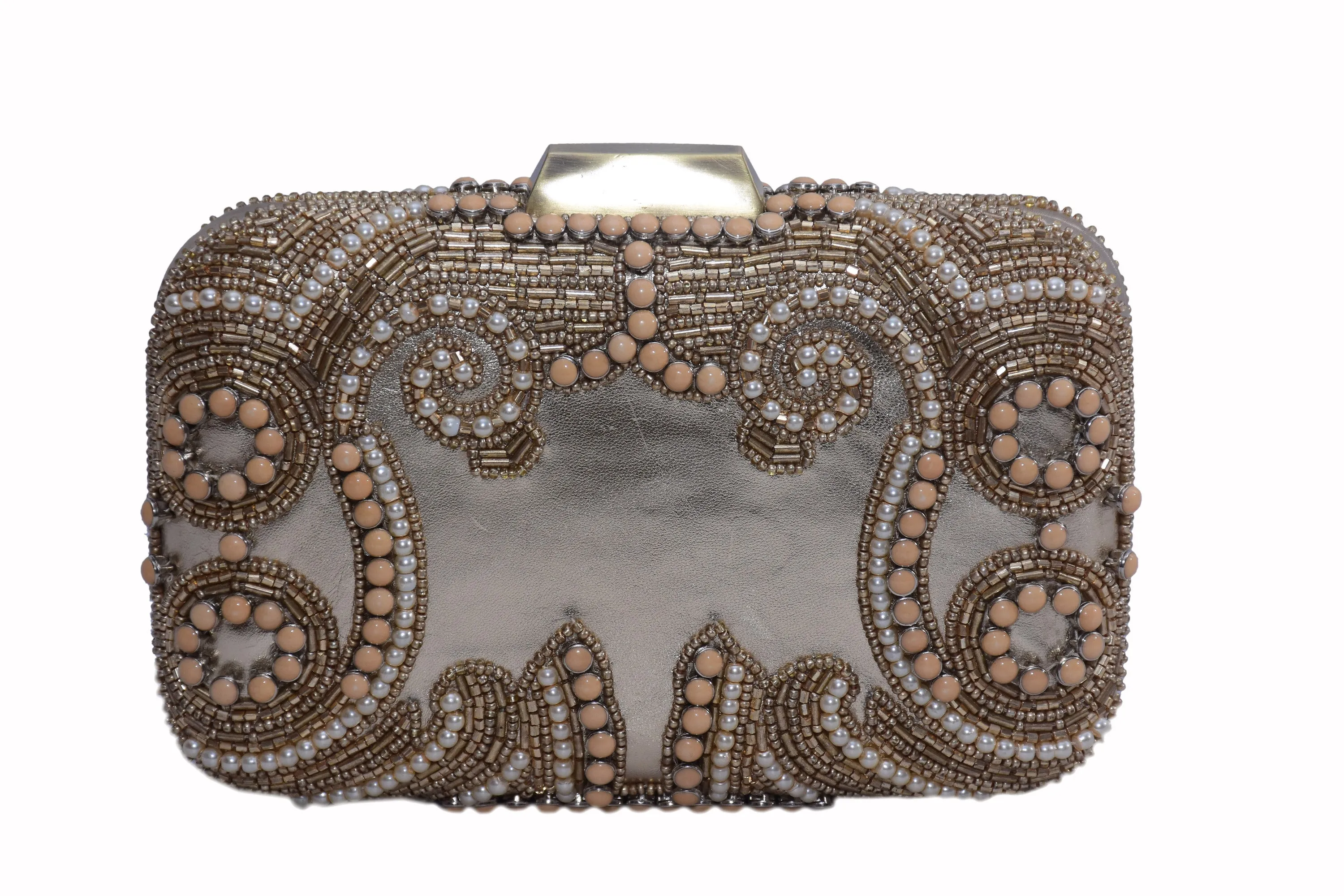 Signature Embellished Clutch