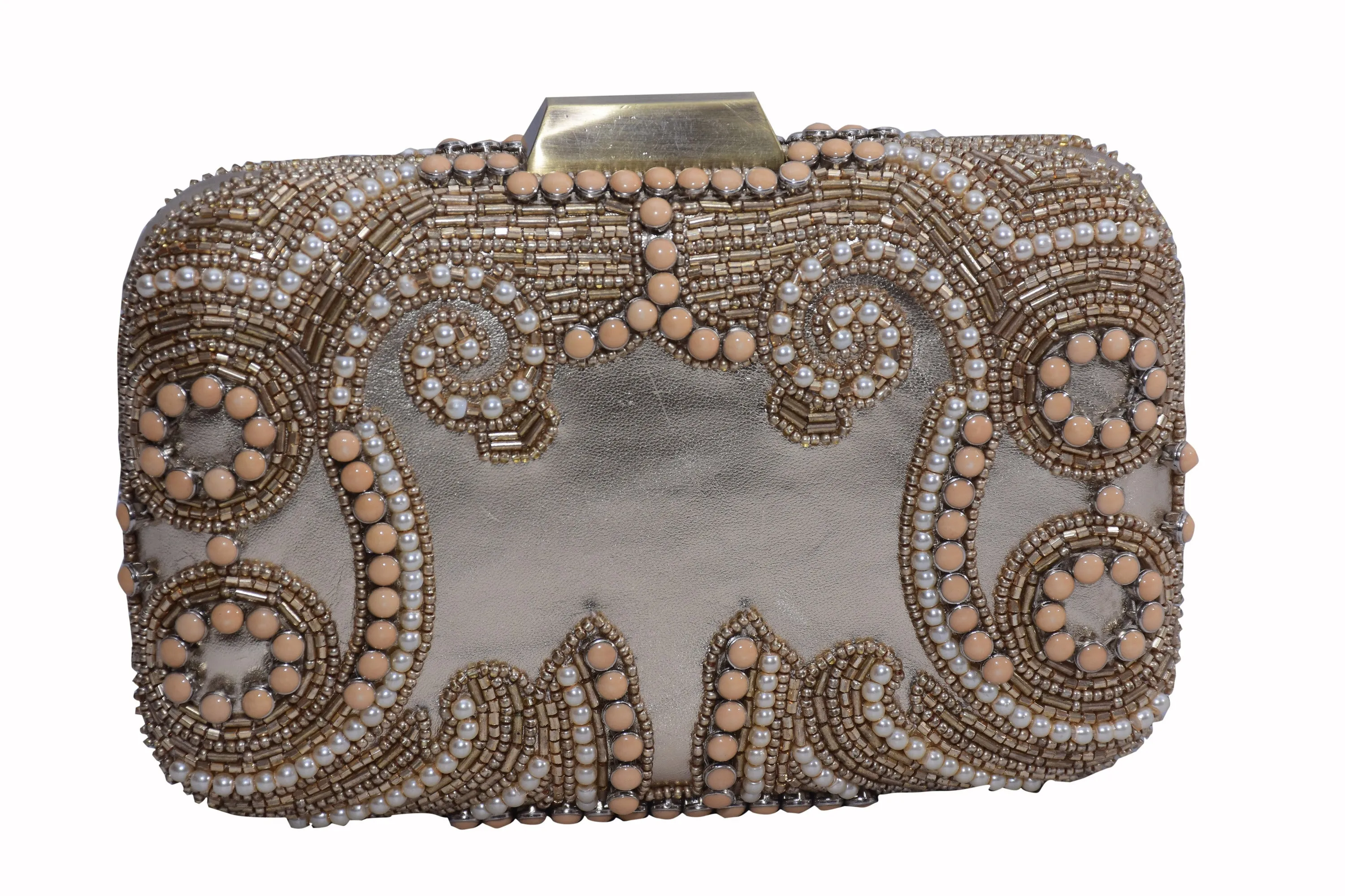 Signature Embellished Clutch