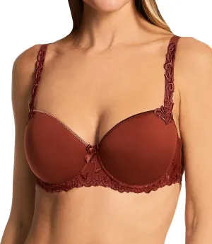 Simone Perele Women's Andora 3D Spacer Foam Underwire Bra, 131343, Canyon Brown, 34D