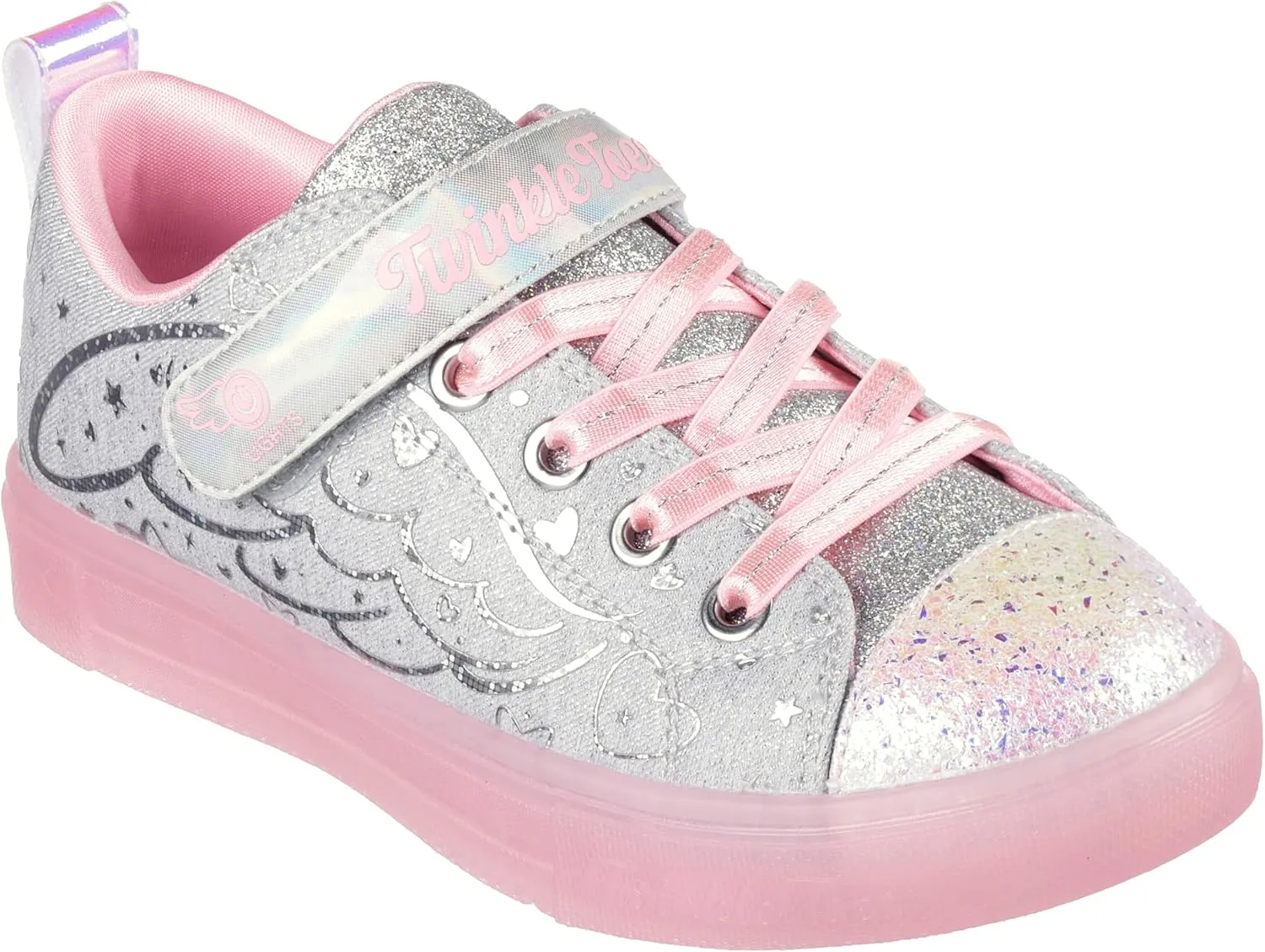 Skechers Girl's TWI-Lites 2.0-Enchanted Uni Sneaker