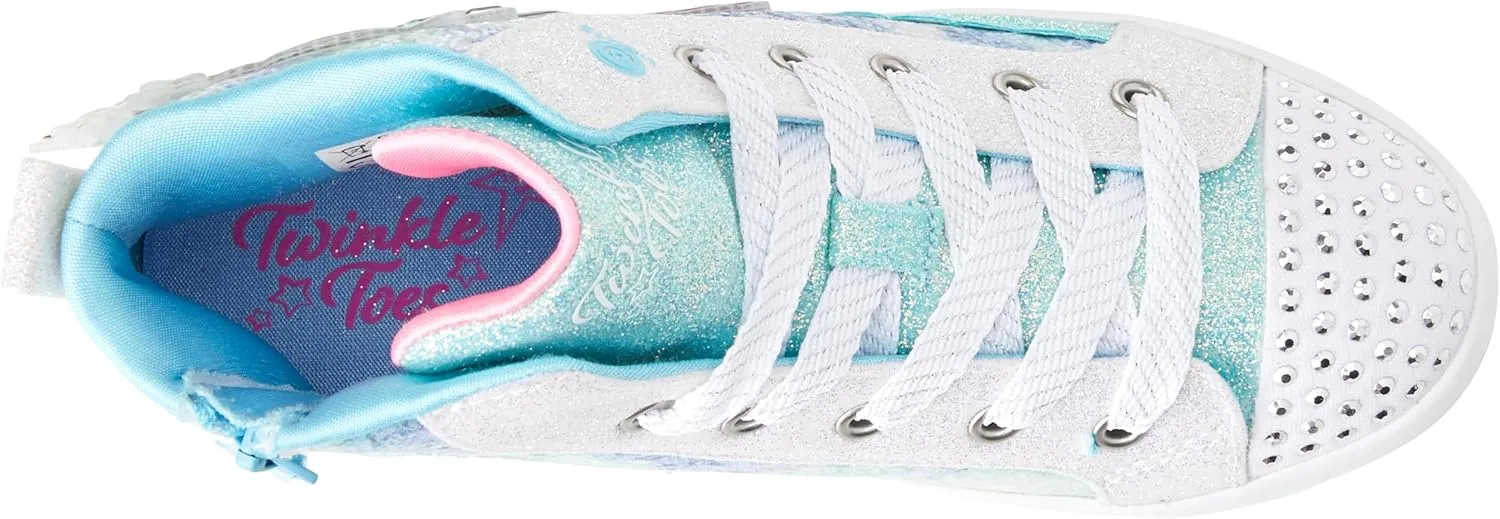 Skechers Girl's TWI-Lites 2.0-Enchanted Uni Sneaker