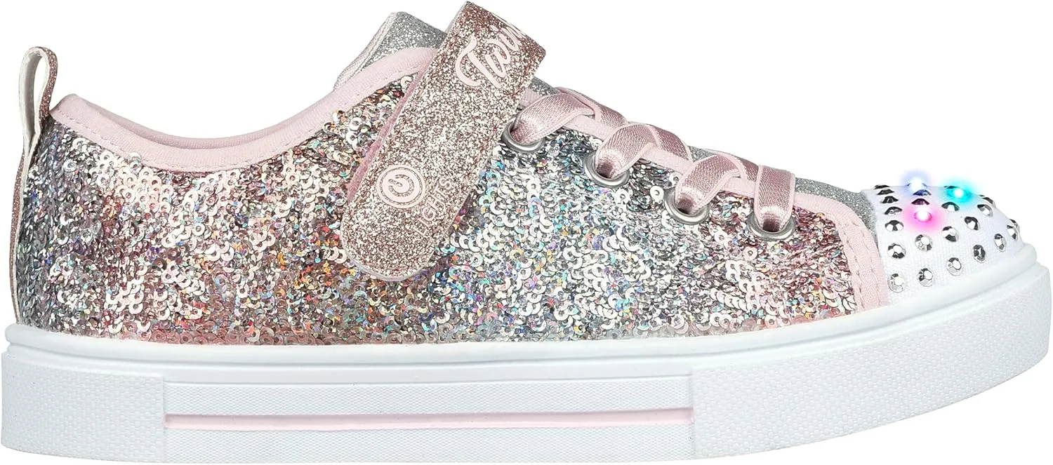 Skechers Girl's TWI-Lites 2.0-Enchanted Uni Sneaker
