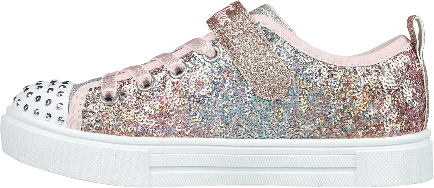 Skechers Girl's TWI-Lites 2.0-Enchanted Uni Sneaker