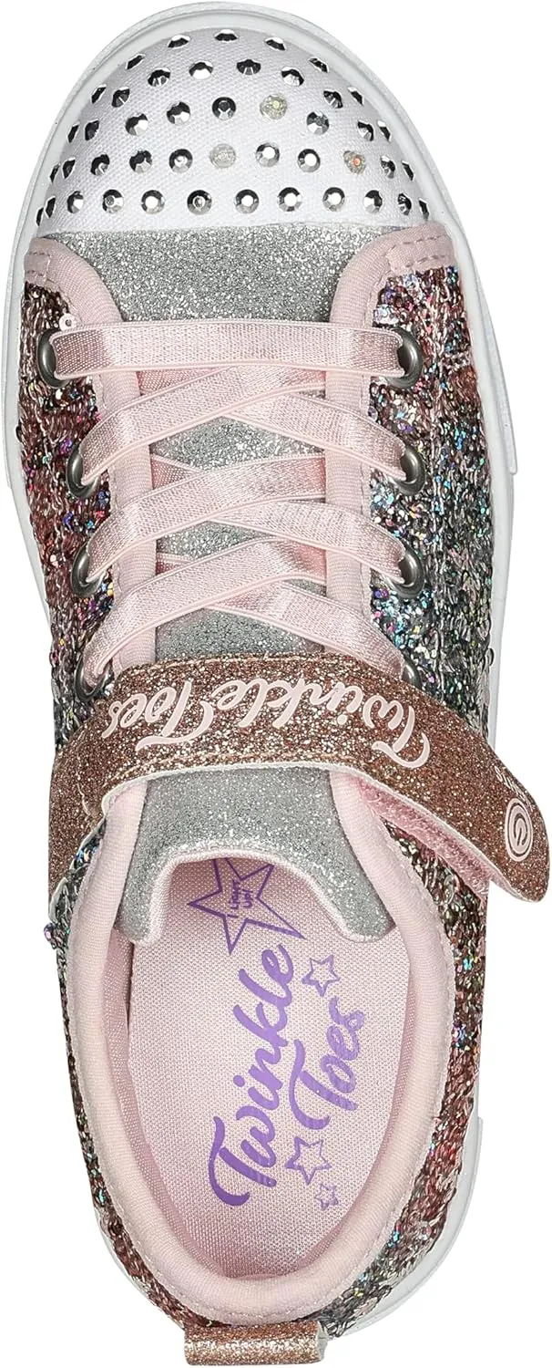 Skechers Girl's TWI-Lites 2.0-Enchanted Uni Sneaker