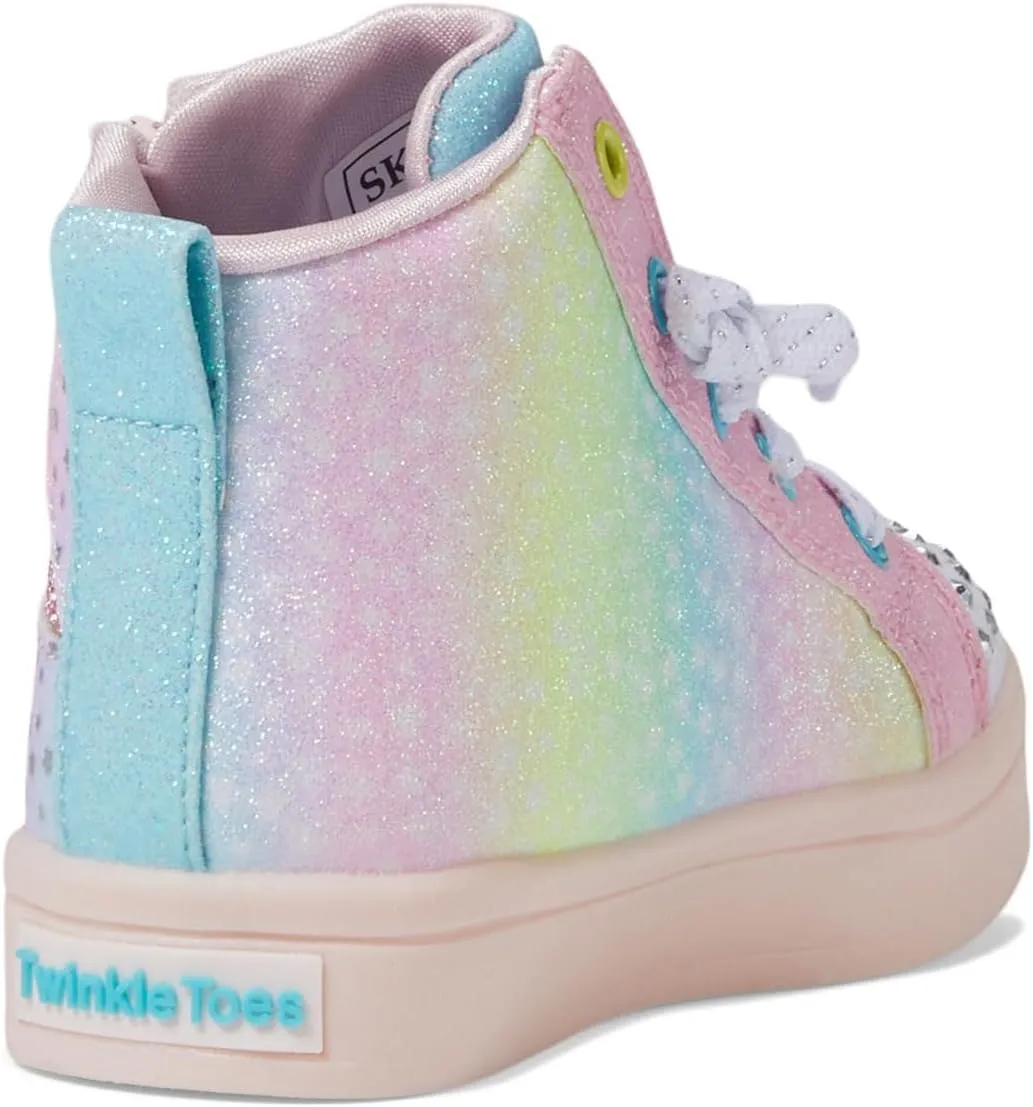 Skechers Girl's TWI-Lites 2.0-Star Zips Sneaker
