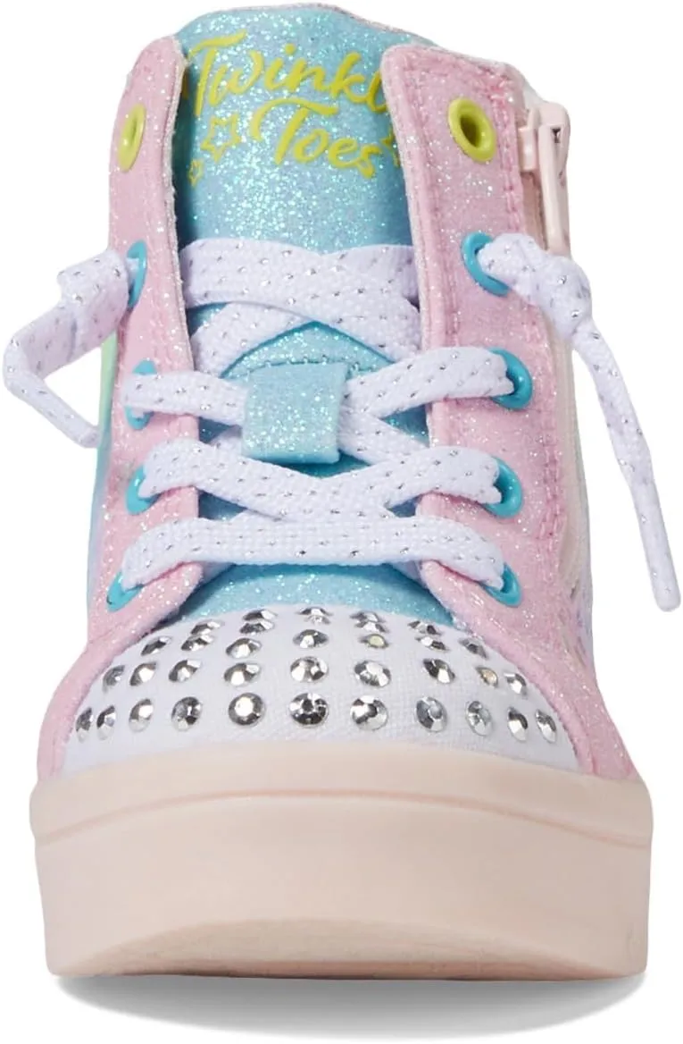 Skechers Girl's TWI-Lites 2.0-Star Zips Sneaker