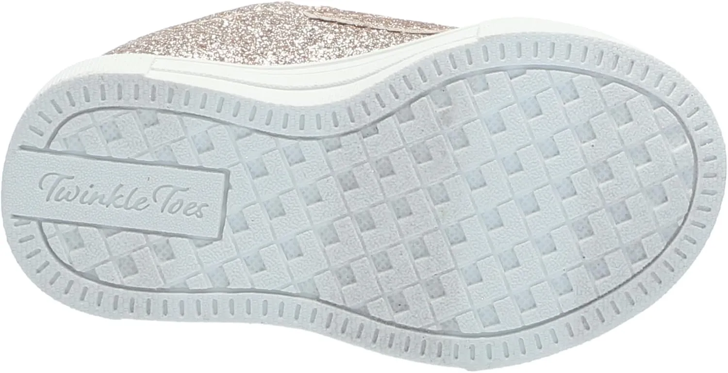 Skechers girls Twinkle Sparks Glitter Gems sneaker