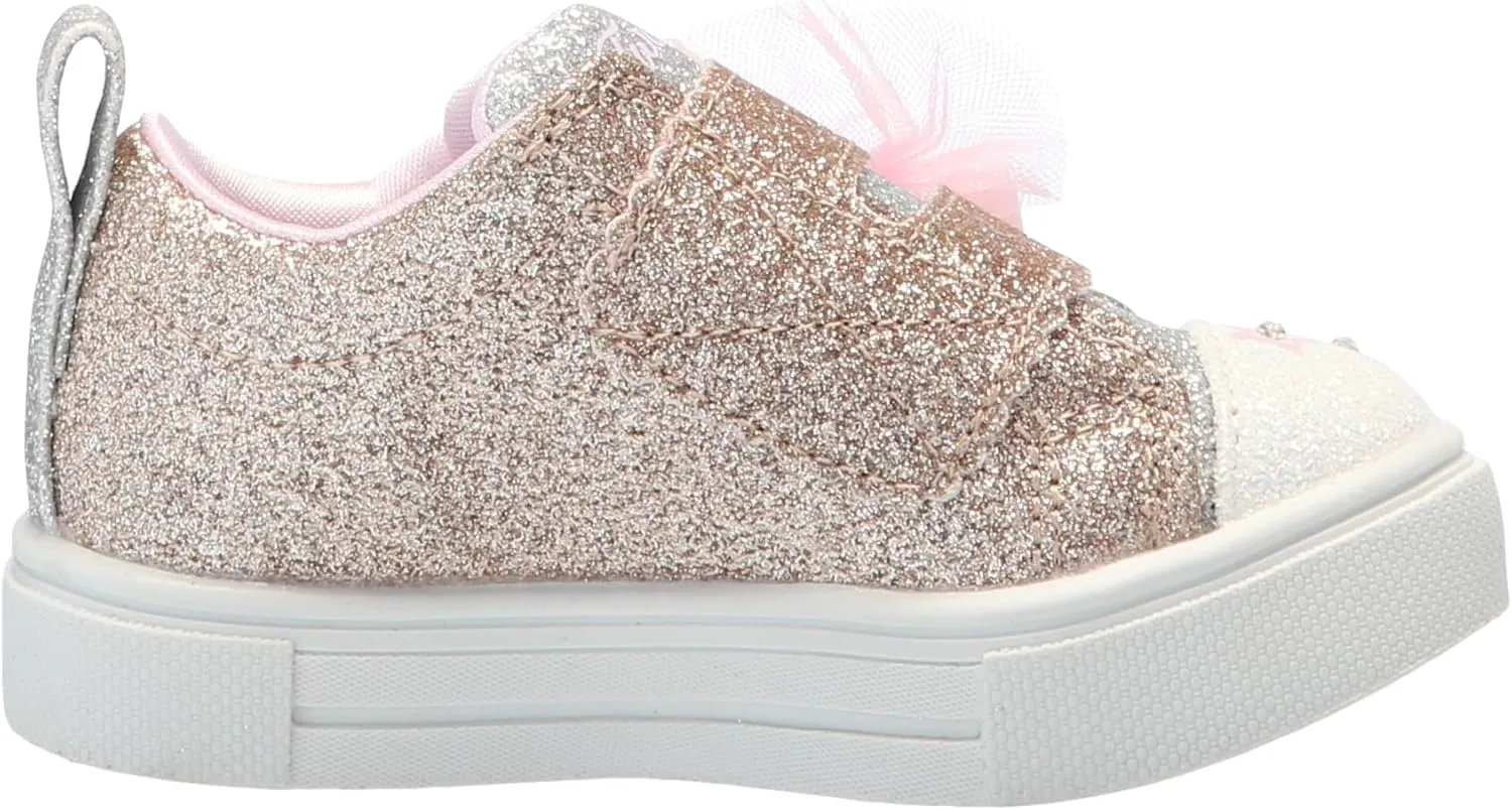 Skechers girls Twinkle Sparks Glitter Gems sneaker