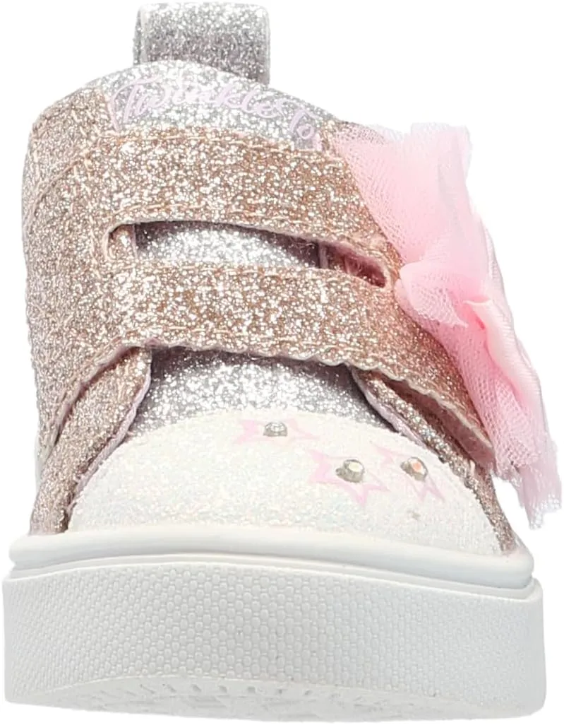 Skechers girls Twinkle Sparks Glitter Gems sneaker