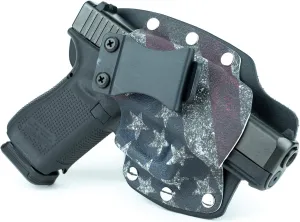 Slanted Flag IWB Hybrid Concealed Carry Holster (Right-Hand, for Ruger Security 9 - Full Size & Compact)