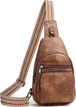 Sling Bag Crossbody Bags for Women Fanny Packs Purse Backpack Casual Daypacks for Travel Work Shopping