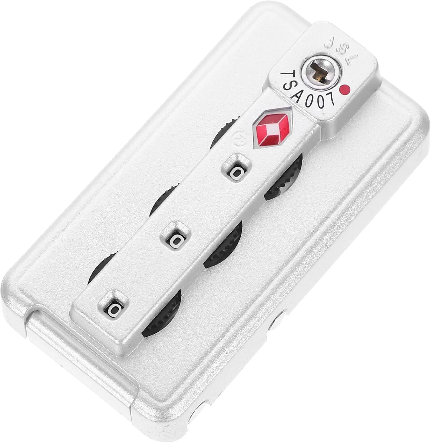 Small Password Lock for Travel Combination Code for Luggage Suitcases Bags and Boxes Durable Outdoor Security Lock Silver