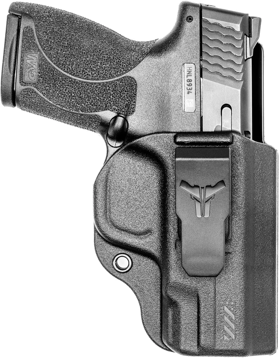 Smith & Wesson M&P Shield 45 (3.3") IWB Holster - USA Made - Fits S&W Shield .45 (3.3") - Inside Waistband Concealed Carry (Right Hand) - Klipt IWB Holster by Blade-Tech Holsters