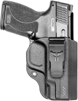 Smith & Wesson M&P Shield 45 (3.3") IWB Holster - USA Made - Fits S&W Shield .45 (3.3") - Inside Waistband Concealed Carry (Right Hand) - Klipt IWB Holster by Blade-Tech Holsters