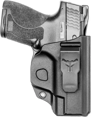 Smith & Wesson M&P Shield 9/40/Plus (3.1") IWB Holster - USA Made - Fits S&W Shield M2.0 & M1.0 9mm / .40 S&W - Inside Waistband Concealed Carry (Right Hand) - Klipt IWB Holster by Blade-Tech Holsters