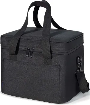 Soft Cooler Bag 24/20 Cans Collapsible Medium 18qt/17L/12in Large Lunch Bag Insulated Ice Chest Leakproof for Travel Car Beach Camping