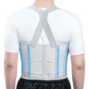 Solmyr Rib Injury Belt Chest Binder, Chest Brace Chest Compression Suppor Rib Bandage Wrap for Sternum Injuries, Sore or Bruised Ribs Support, Dislocated Ribs Protection, Pulled Muscle Pain