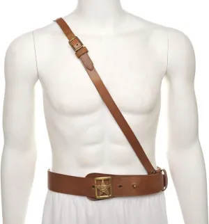 Soviet Officers Belt with Buckle & Shoulder strap