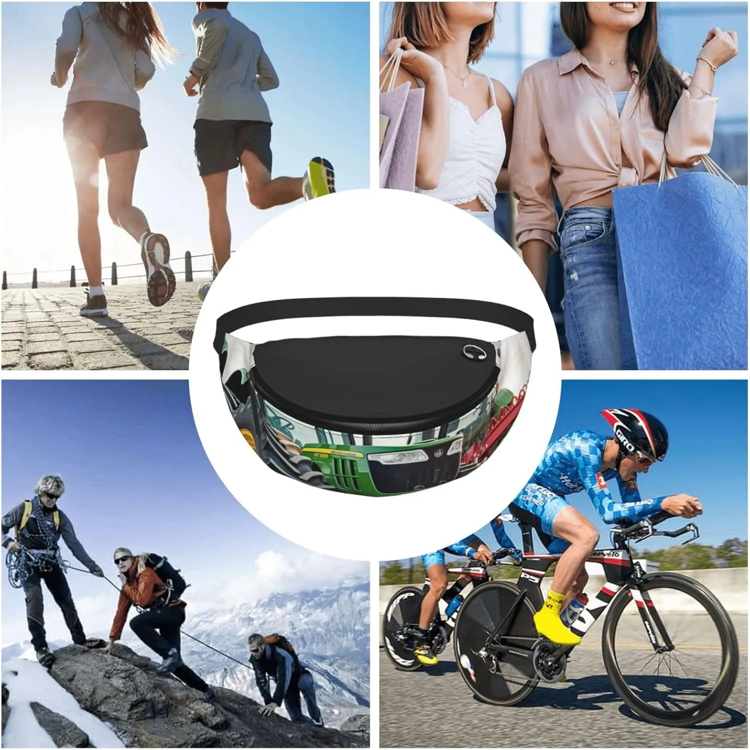 Spare parts for agricultural machinery Fanny Pack for Women Men Fashion Waist Pack Adjustable Belt Bag for Workout Running Travelling Casual Waist Bag