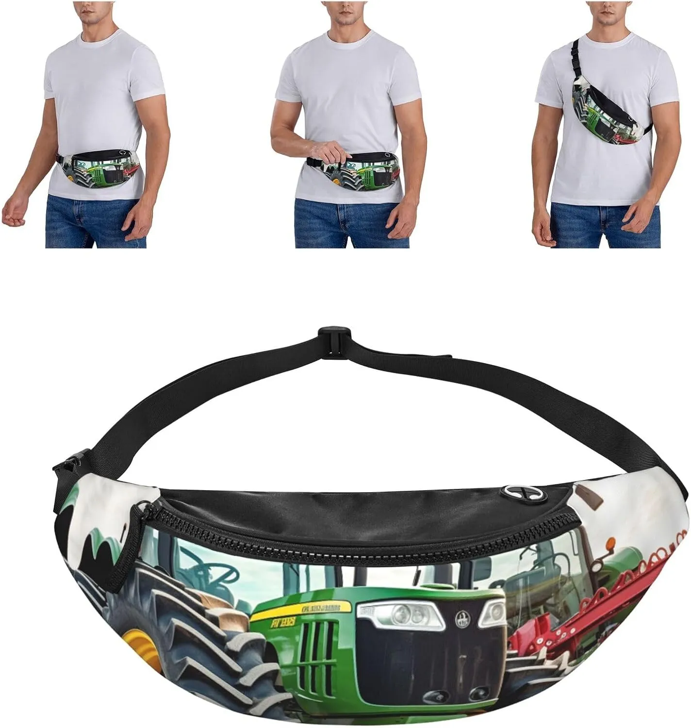 Spare parts for agricultural machinery Fanny Pack for Women Men Fashion Waist Pack Adjustable Belt Bag for Workout Running Travelling Casual Waist Bag