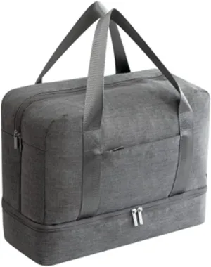Sports Training Gym Shoes Storage Men Woman Fitness Bags Durable Multifunction Handbag Outdoor Sporting Tote (Grey)