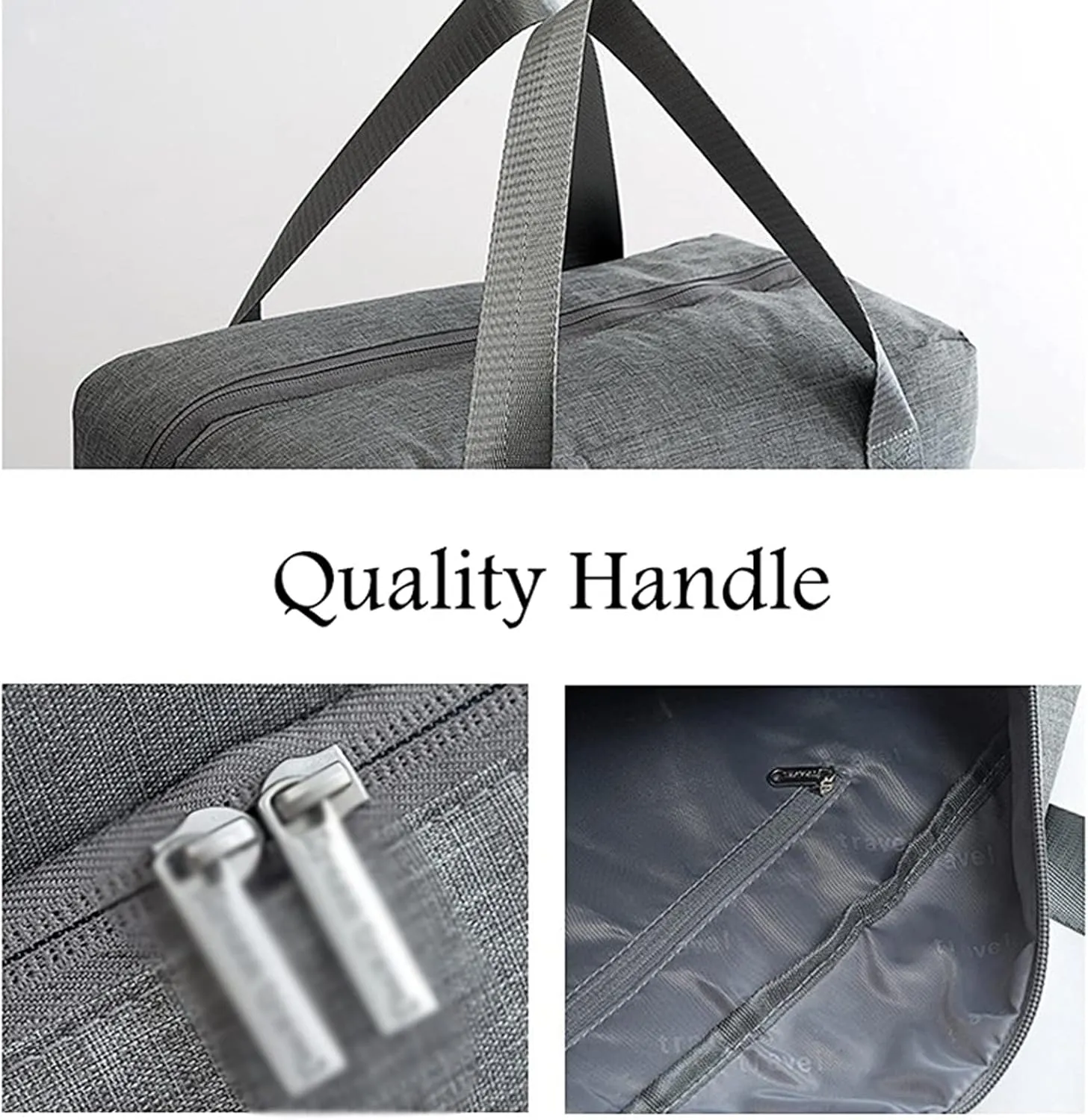 Sports Training Gym Shoes Storage Men Woman Fitness Bags Durable Multifunction Handbag Outdoor Sporting Tote (Grey)